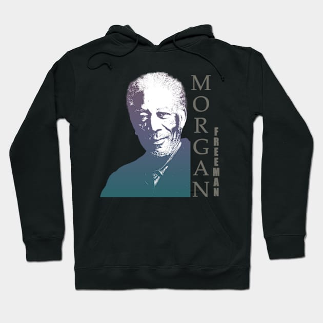 Morgan Freeman Hoodie by ZNEVA